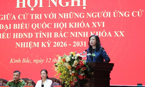 Bộ trưởng Đào Hồng Lan: Ngành Y tế luôn lắng nghe, tiếp thu ý kiến của cử tri để nâng cao hơn công tác chăm sóc sức khỏe nhân dân