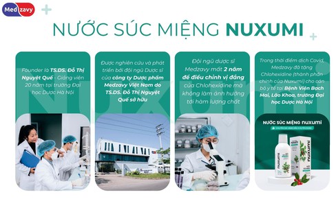 NUXUMI: Khẳng định thương hiệu Việt với giá trị cốt lõi 'chuẩn dược khoa'