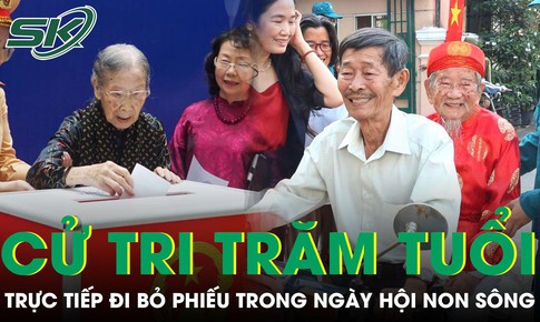 Những cử tri trăm tuổi vẫn háo hức đi bỏ phiếu, tự mình thực hiện quyền công dân