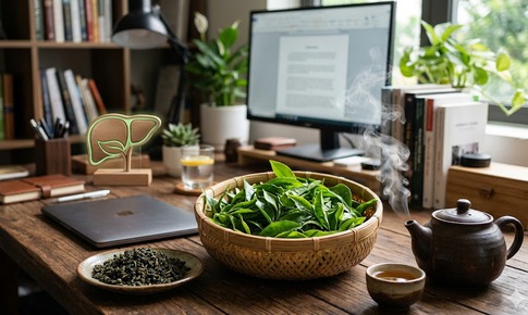 Uống lá chè tươi hay trà khô tốt hơn cho gan?