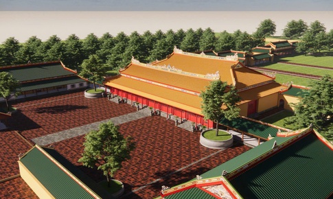 Điều ít biết về ngôi điện quan trọng đang được trùng tu gần 200 tỷ đồng ở Huế