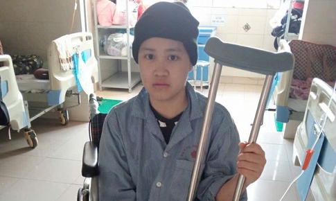 Mồ côi bố, nữ sinh 19 tuổi bị ung thư cần 100 triệu đồng để giữ lại chân