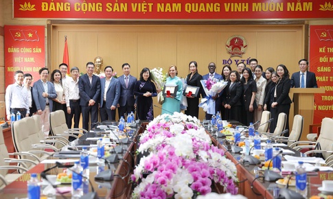 Bộ trưởng Đào Hồng Lan tiếp và làm việc với Chủ tịch khu vực châu Á - Thái Bình Dương của MSD