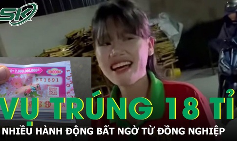 Vụ nam nhân viên trúng số 18 tỉ tiếp tục gây sốt với hành động bất ngờ từ đồng nghiệp