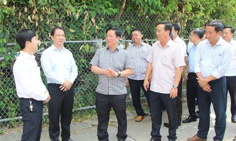 Chủ tịch tỉnh An Giang chỉ đạo 'nóng' tại Trung tâm Y tế Tịnh Biên