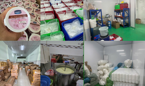 TPHCM: Triệt phá 'đại công xưởng' sản xuất mỹ phẩm giả gắn mác ngoại nhập