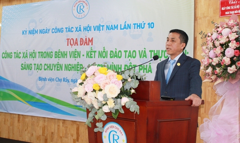 Công tác xã hội trong bệnh viện giúp nâng đỡ tinh thần người bệnh