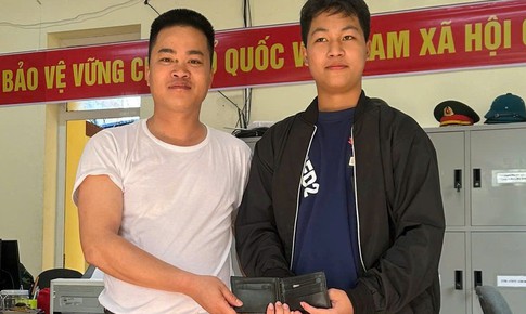 Hành động đẹp của nam sinh lớp 10 ở Hải Phòng sau khi nhặt được số tiền lớn