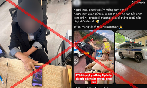 Xử phạt người phụ nữ đăng tin sai sự thật kèm hình ảnh AI về lực lượng Công an nhân dân