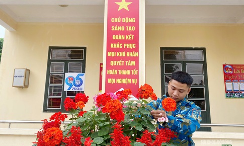 'Chủ nhật xanh' trong sắc áo lính Phòng không - Không quân