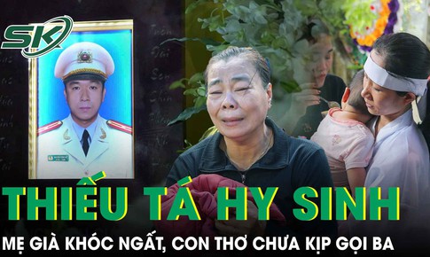 Bát cơm ăn vội của Thiếu tá hy sinh khi truy bắt 'cát tặc'