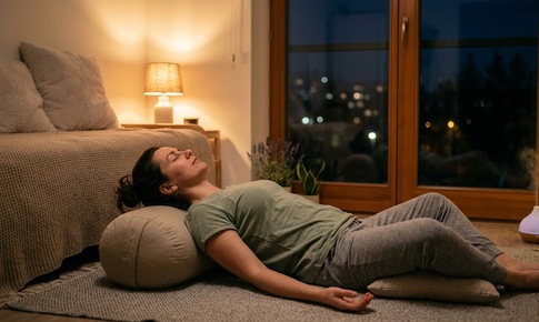 Chỉ 10 phút yoga mỗi tối giúp ngủ ngon và giảm căng thẳng