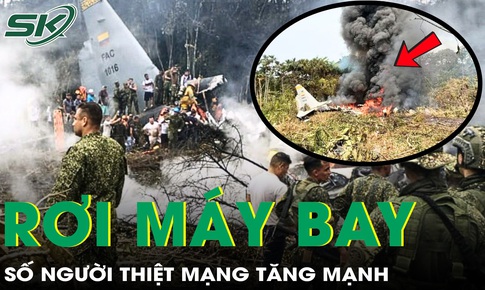 Số người thiệt mạng tăng mạnh trong vụ rơi máy bay chở binh sĩ ở Colombia
