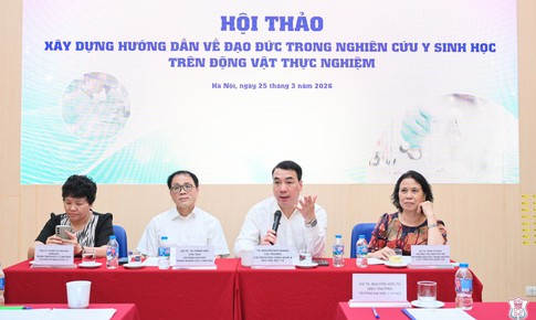 Xây dựng hướng dẫn về đạo đức trong nghiên cứu y sinh học trên động vật thực nghiệm