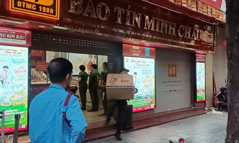 Vàng Bảo Tín Minh Châu: Sẽ hoạt động trở lại từ trưa 26/3