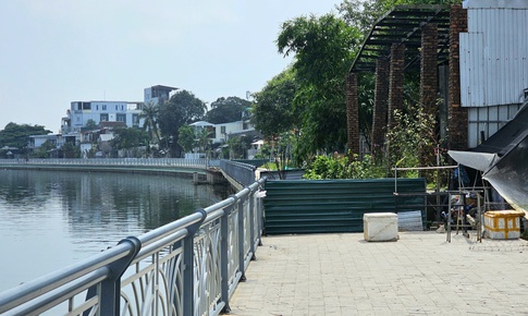 Đường đi bộ hàng trăm tỷ đồng ở Huế vướng mặt bằng... một hộ dân