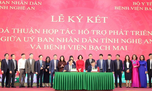 Nghệ An hợp tác với Bệnh viện Bạch Mai: Người dân hưởng lợi