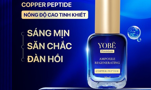 YOBE với thành phần Copper Peptide: Không đơn thuần chỉ là hoạt chất phục hồi