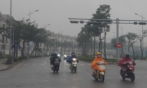 Khi nào khối khí nóng bao phủ miền Bắc và miền Trung?