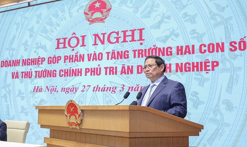 Thủ tướng 'đặt hàng' doanh nghiệp: Chung tay đạt tăng trưởng 2 con số