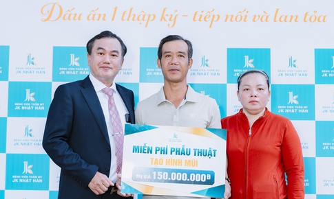 Hành trình gần thập kỷ 'vá lại nụ cười' cho người kém may mắn