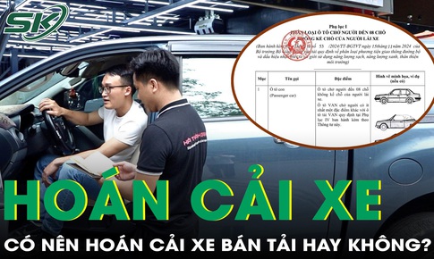 Vì sao không thể hoán cải xe bán tải thành xe con?