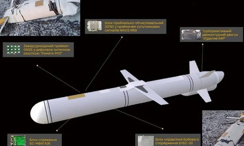 Ukraine phơi bày toàn bộ bí mật tên lửa hành trình Izdeliye-30 của Nga