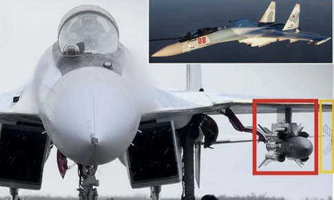 Tiêm kích Su-35 Nga lộ cấu hình tên lửa mới giúp tăng sức ép trên bầu trời Ukraine