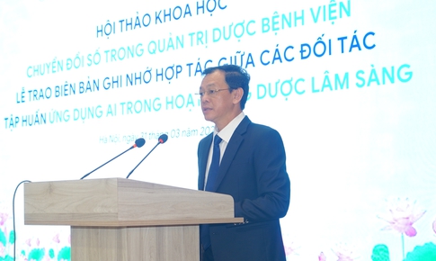 Chuyển đổi số trong dược bệnh viện: Nền tảng từ bệnh án điện tử, đơn thuốc điện tử đến ứng dụng AI