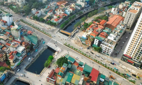 Cầu vượt sông Lừ trên Vành đai 2,5 chính thức được đưa vào khai thác sau nhiều năm chờ đợi