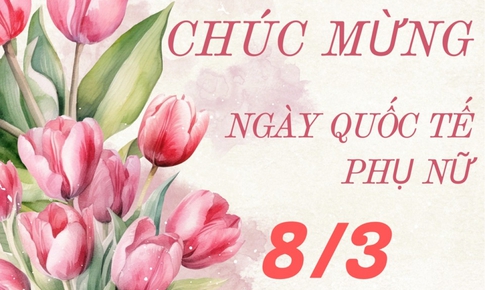 Những mẫu thiệp chúc mừng ngày Quốc tế phụ nữ 8/3 đẹp nhất