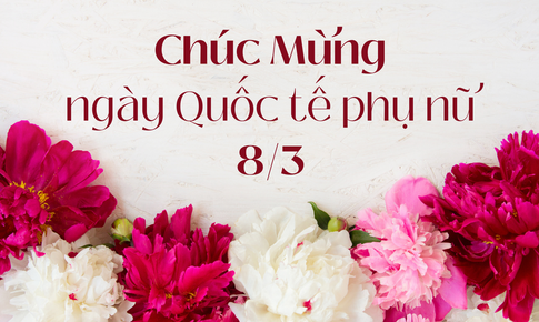 Những lời chúc ngày Quốc tế Phụ nữ 8/3 hay và ý nghĩa nhất 2026