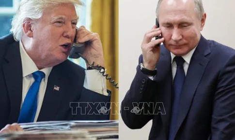 Tổng thống Putin và Tổng thống Trump lần đầu nói chuyện kể từ khi có cáo buộc Nga hỗ trợ Iran chống Mỹ
