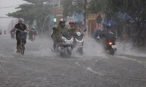 Cảnh báo mưa kéo dài ở miền Trung