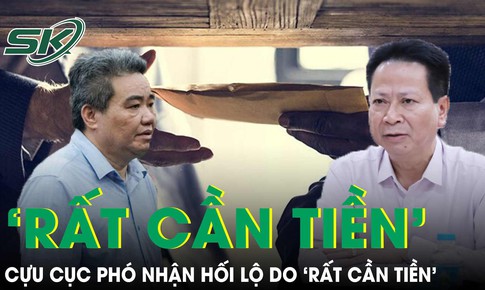 Cựu cục phó nhận hối lộ do ‘rất cần tiền’, đang rất yếu chưa thể về nước