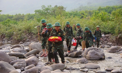 Phát hiện 3 hài cốt liệt sỹ cùng nhiều di vật tại địa bàn xã biên giới Quảng Trị