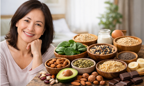 Cách bổ sung magie tự nhiên cho phụ nữ sau tuổi 40, giúp ngủ ngon, xương chắc, giảm căng thẳng