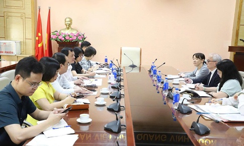 Thứ trưởng Nguyễn Tri Thức trao đổi với chuyên gia cố vấn của JICA: Thúc đẩy hợp tác y tế Việt Nam - Nhật Bản