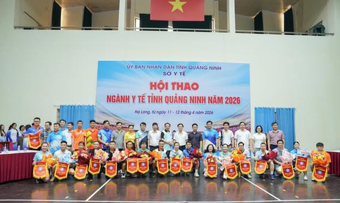 Lan tỏa tinh thần đoàn kết, cống hiến trong hội thao ngành y tế Quảng Ninh
