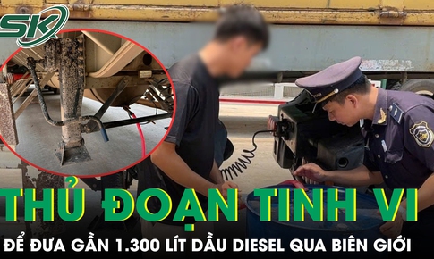 Hé lộ thủ đoạn tinh vi để đưa gần 1.300 lít dầu diesel qua biên giới