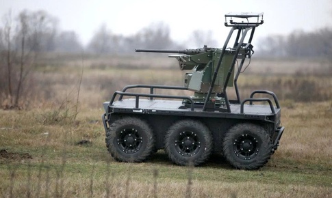 Ukraine lần đầu chiếm trận địa Nga chỉ bằng robot và UAV, không cần bộ binh