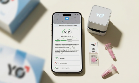 YO Home Sperm Test 3.0 - từng bước nâng cao chất lượng xét nghiệm tinh dịch đồ tại nhà