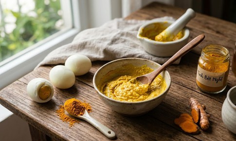 Nên dùng trứng gà sống hay chín trong chăm sóc da?