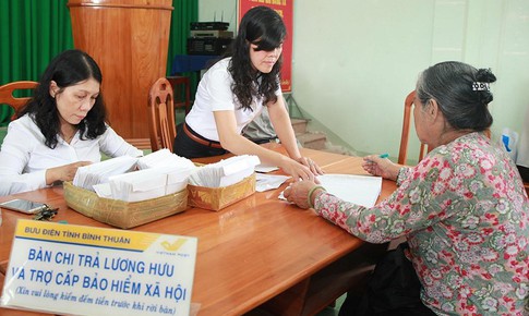 Điều chỉnh lịch chi trả lương hưu, trợ cấp BHXH tháng 5/2026