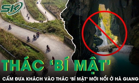 Cấm đưa khách vào thác nước ‘bí mật’ mới nổi ở Hà Giang, cảnh báo nguy hiểm