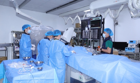 Cứu sống bệnh nhân người nước ngoài nhồi máu cơ tim cấp
