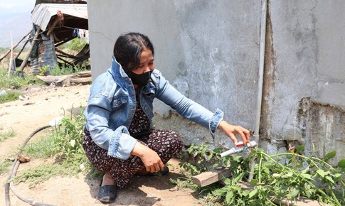 Nhiều người dân ở Khánh Hòa thiếu nước sạch mùa nắng nóng