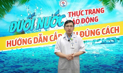 Những kỹ năng cần biết để không bỏ lỡ thời gian vàng cấp cứu người đuối nước