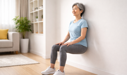 5 lợi ích khi thực hiện bài tập ngồi xổm dựa tường mỗi ngày