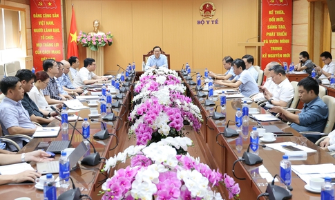 Lãnh đạo Bộ Y tế đôn đốc tiến độ dự án Cơ sở 2 Bệnh viện Bạch Mai và Việt Đức